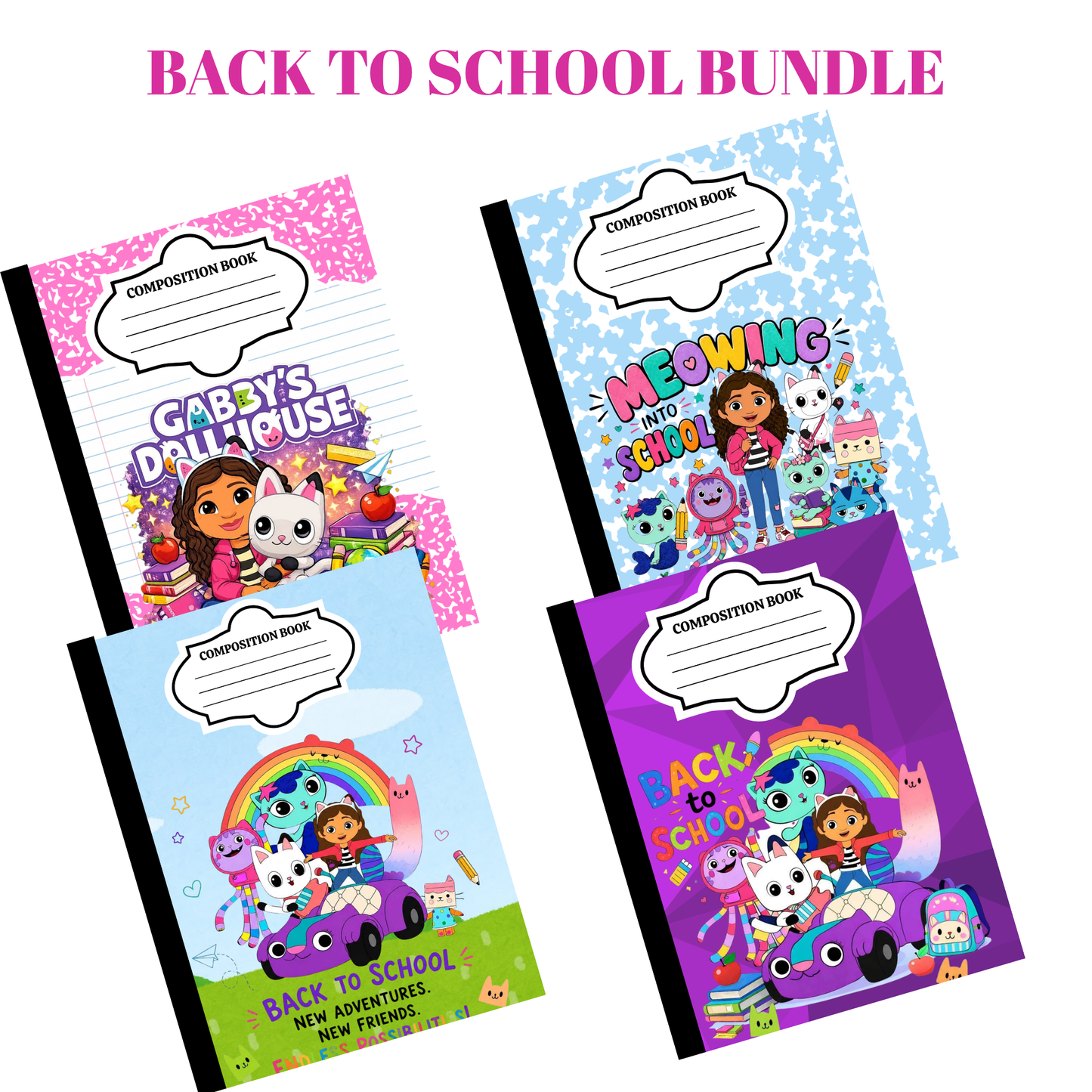 Personalized Back-to-School Starter Bundle