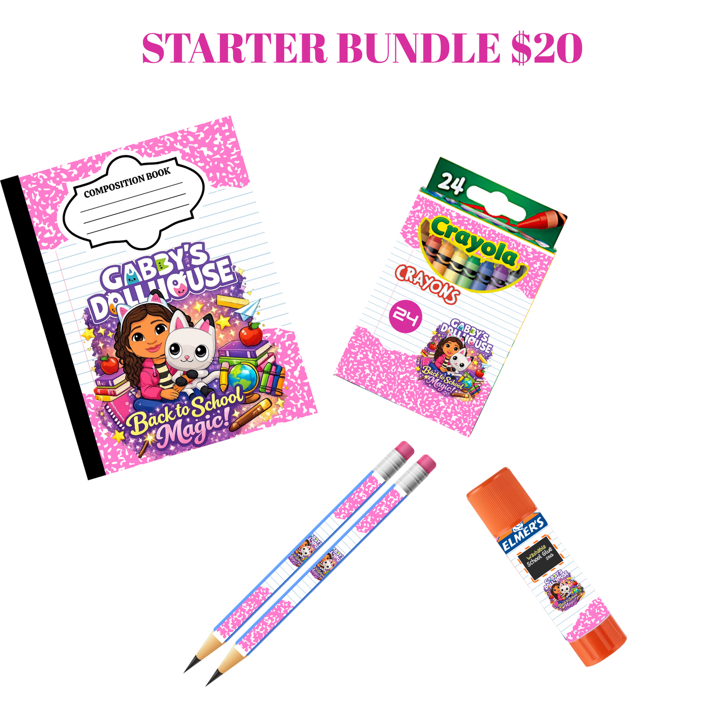 Personalized Back-to-School Starter Bundle