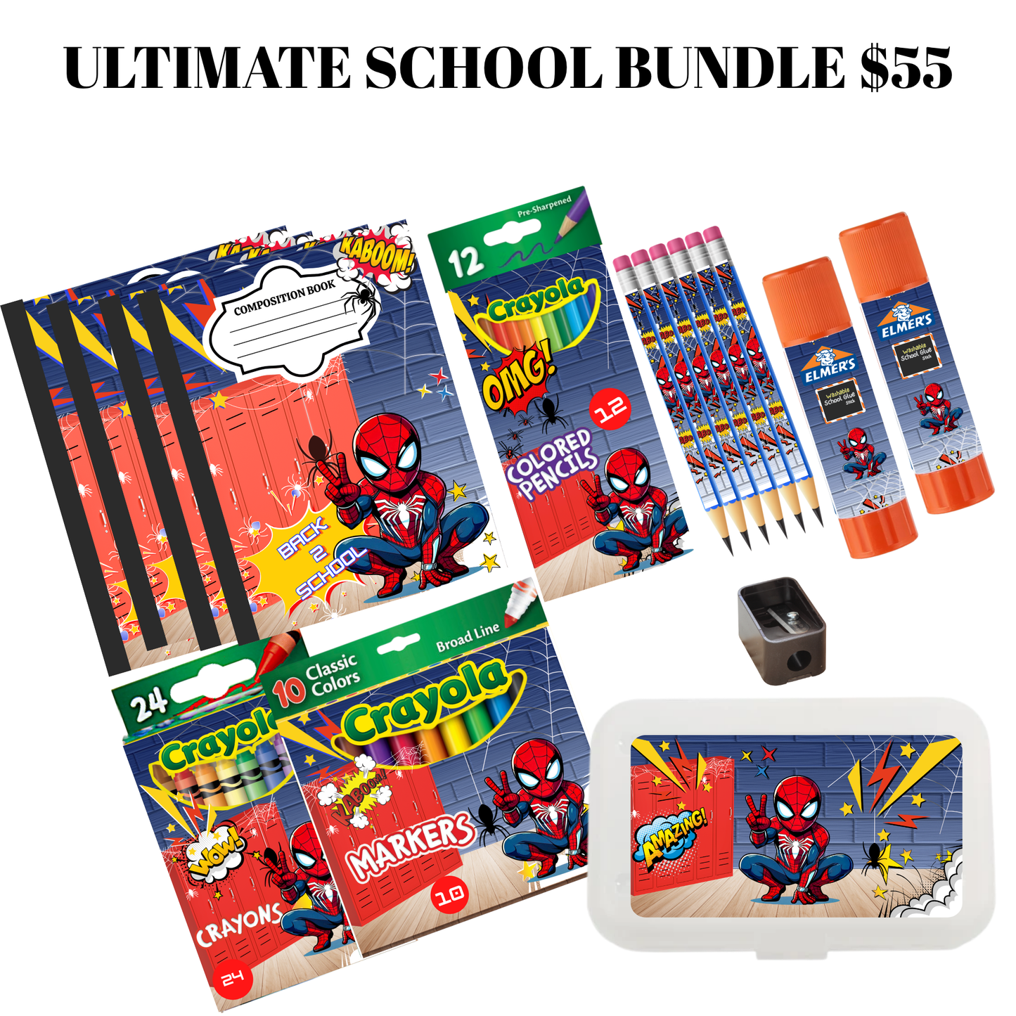 Personalized Back-to-School Ultimate School Bundle